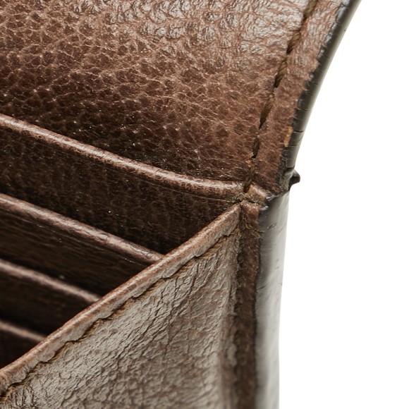 Gucci GG Supreme Ophidia Long Wallet Beige Brown Leather - Picture 7 of 10